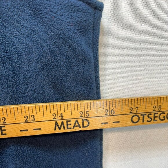 Duluth Trading Co. Mens Fleece Vest Jacket Size XL Navy Full Zip Mock Neck Cozy - Picture 7 of 10